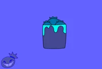 Drippy Blue Barrel
