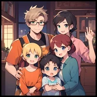 Family Sitcom anime 