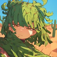 Kuudere Cactus Girl
