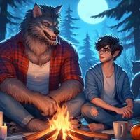 Father-Son Wolf Camp