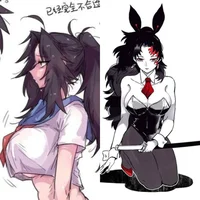 Yoriichi y Koku- Fem