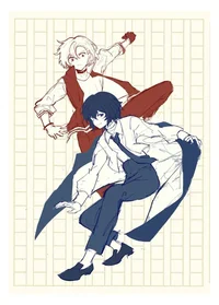 Chuuya and Dazai 