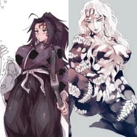 Muzan y Kokushibo F-