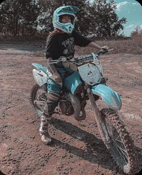Girl Dirt Biker