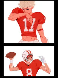 BAKUGO AND KIRISHIMA