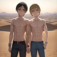 Genie Armin and Eren
