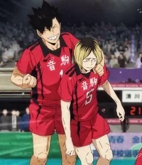 Kenma and Kuroo