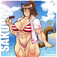 Buff Cat Girl