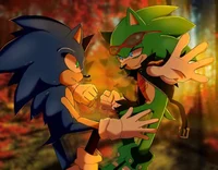Scourge And Sonic
