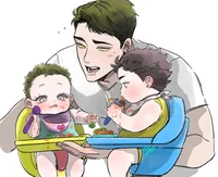Husband and kids