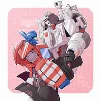 Optimus and Megatron