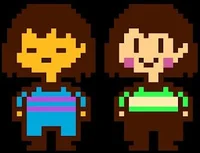 Frisk and chara