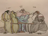 Fat Anime girl hotel