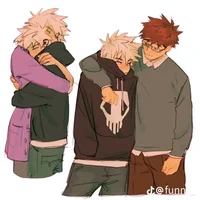 抱擁 Bakugou hugs