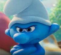 Grumpy Smurf