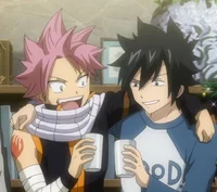 Natsu et Grey 