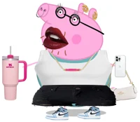Preppy daddy pig