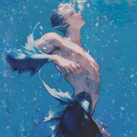 Satoru Gojo mermaid