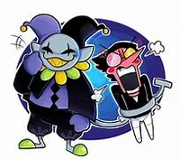 Spamton and Jevil