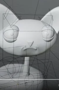 Erik Hilliger Cat 3D