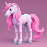 Cotton Candy Pony 
