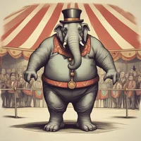 Circus Elephant