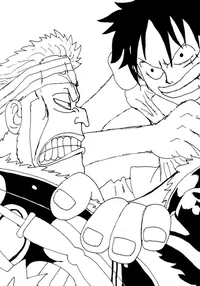 Krieg vs luffy