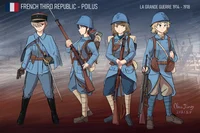 ww1 French girls