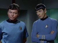 Spock and McCoy