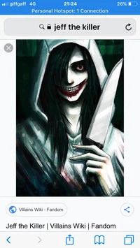 Jeff the killer 
