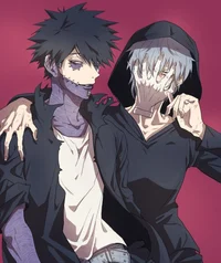 Dabi and Shigaraki 