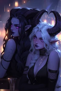 Dark Elf Twins