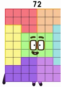 Numberblocks 72