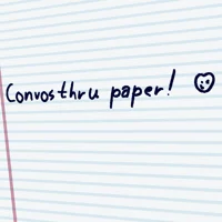Convos thru paper