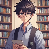 Nerdy boy 