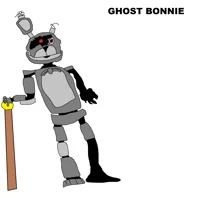 Ghost Bonnie FNAF OC