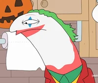 Alan smiling friends