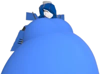 Fatass teleport twin