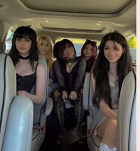 group of goth girls