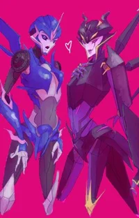Airachnid and Arcee