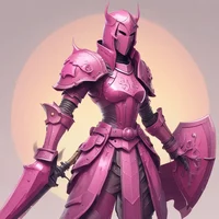 Pink knoght