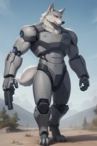 Cyborg Wolf