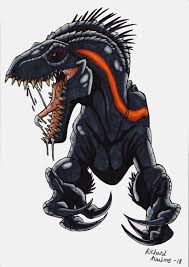 Indoraptor of hell