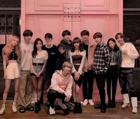 Bts and black pink