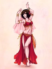 Mikasa belly dancer
