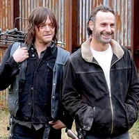 Rick and Daryl