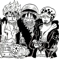 Law Luffy and Kid