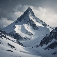 Snow mountains