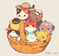 One piece cats