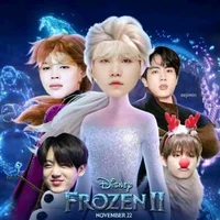 Frozen but its BTS